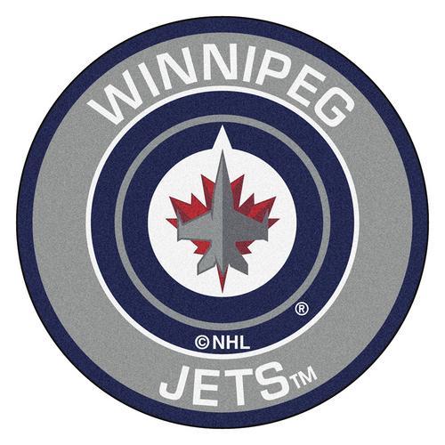 Winnipeg Jets NHL Round Floor Mat (29)"