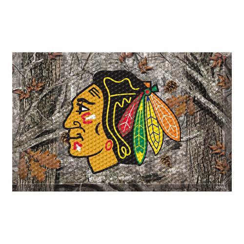 Chicago Blackhawks NHL Scraper Doormat" (19"x30")"