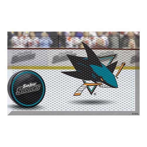 San Jose Sharks NHL Scraper Doormat" (19"x30")"