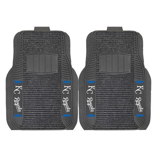 Kansas City Royals MLB Deluxe 2-Piece Vinyl Car Mats