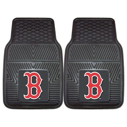 Boston Red Sox MLB Heavy Duty 2-Piece Vinyl Car Mats (18x27")"