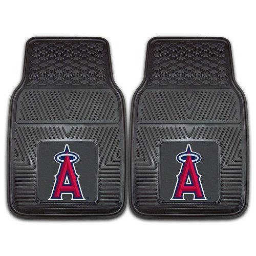 Los Angeles Angels MLB Heavy Duty 2-Piece Vinyl Car Mats (18x27")"