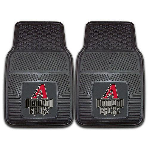 Arizona Diamondbacks MLB Heavy Duty 2-Piece Vinyl Car Mats (18x27")"