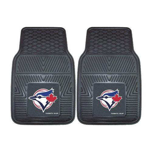 Toronto Blue Jays MLB Heavy Duty 2-Piece Vinyl Car Mats (18x27")"