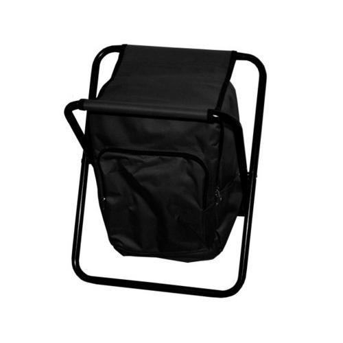 Black Backpack Campstool Cooler ( Case of 1 )