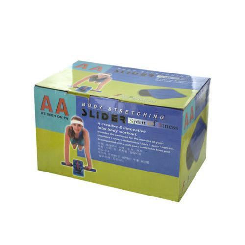 Body Stretching Slider Ab Wheel ( Case of 4 )