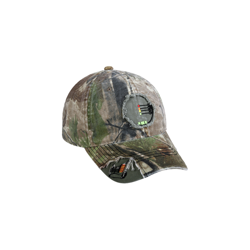 Sight Pin Frayed Realtree Xtra Green Hat