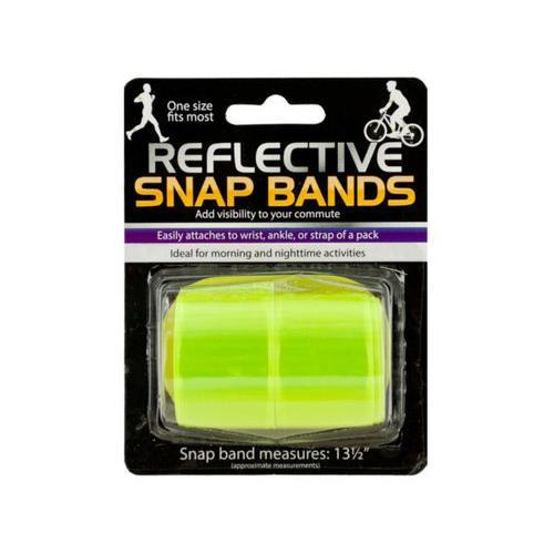 Reflective Snap Bands Set ( Case of 48 )