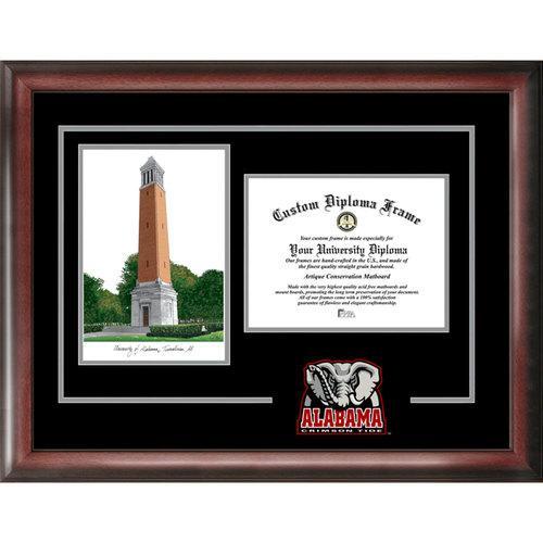 University of Alabama Spirit Graduate" Diploma Frame"