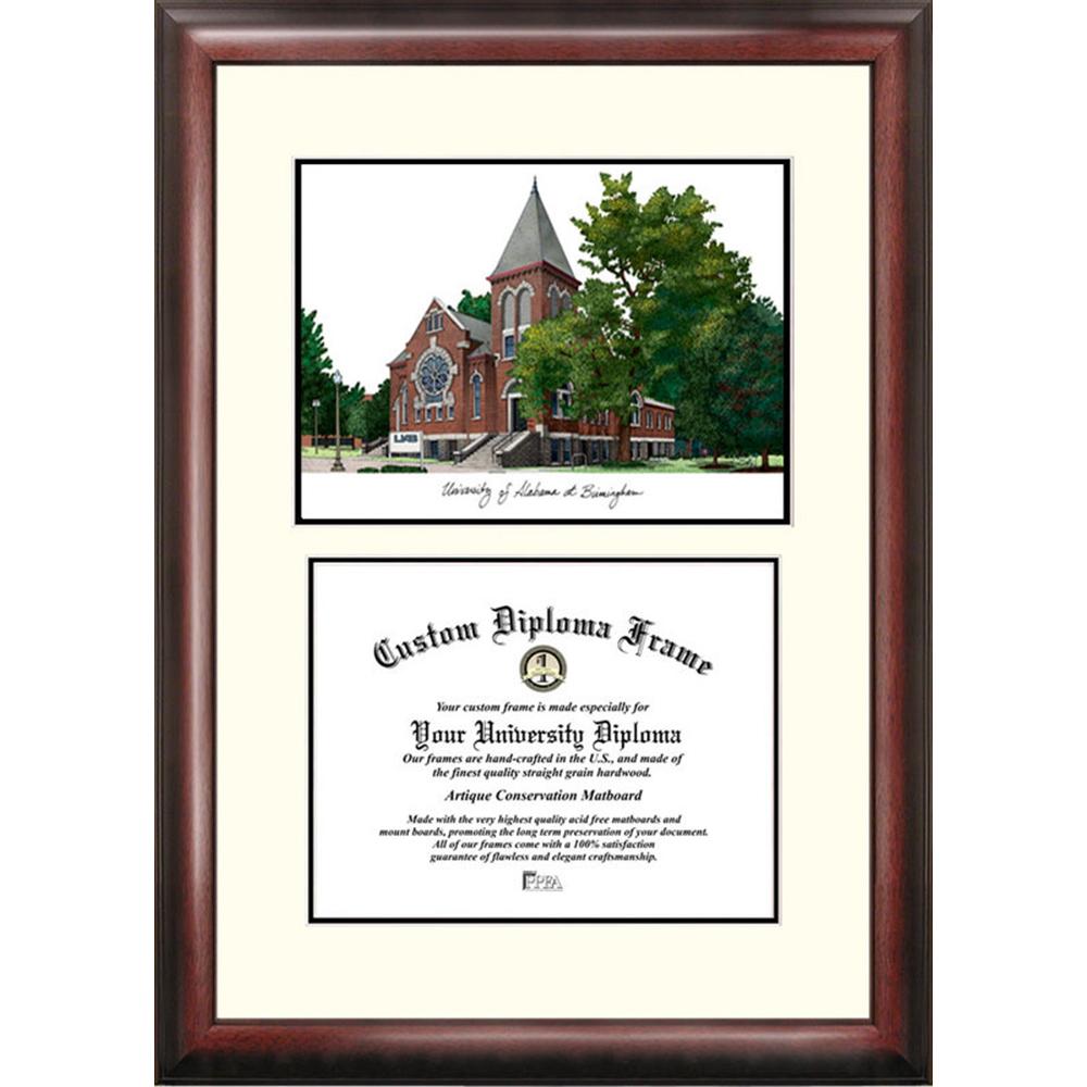 University of Alabama, Birmingham Scholar" Diploma Frame"