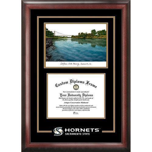 California State Sacramento University Spirit Graduate Frame with Campus Image