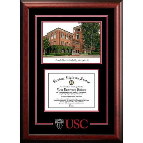 University of Southern California Spirit Graduate Frame with Campus Image