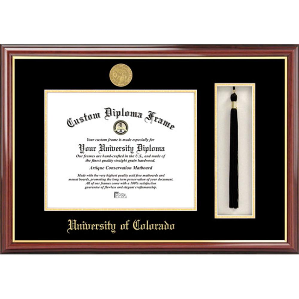 University of Colorado, Boulder Tassel Box and Diploma Frame