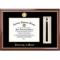 University of Miami Tassel Box and Diploma Frame