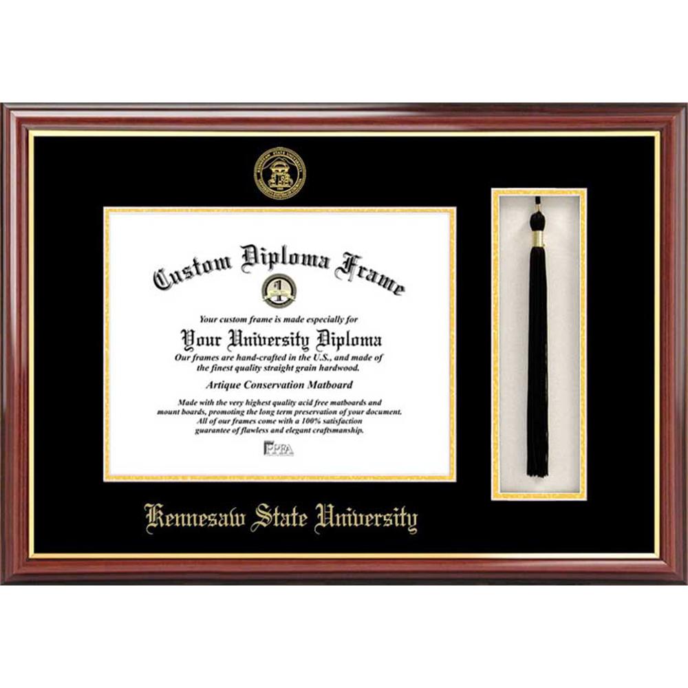 Kennesaw State University Tassel Box and Diploma Frame