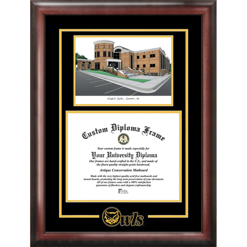 Kennesaw State University Spirit" Graduate Frame with Campus Image"