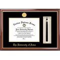 University of Iowa Tassel Box and Diploma Frame