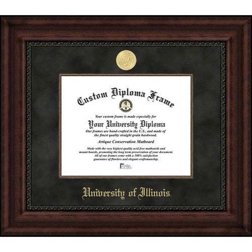 University of Illinois Executive Diploma Frame