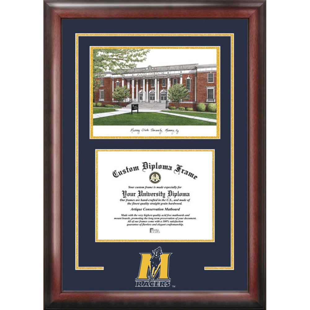 Murray State University Spirit" Graduate Frame with Campus Image"