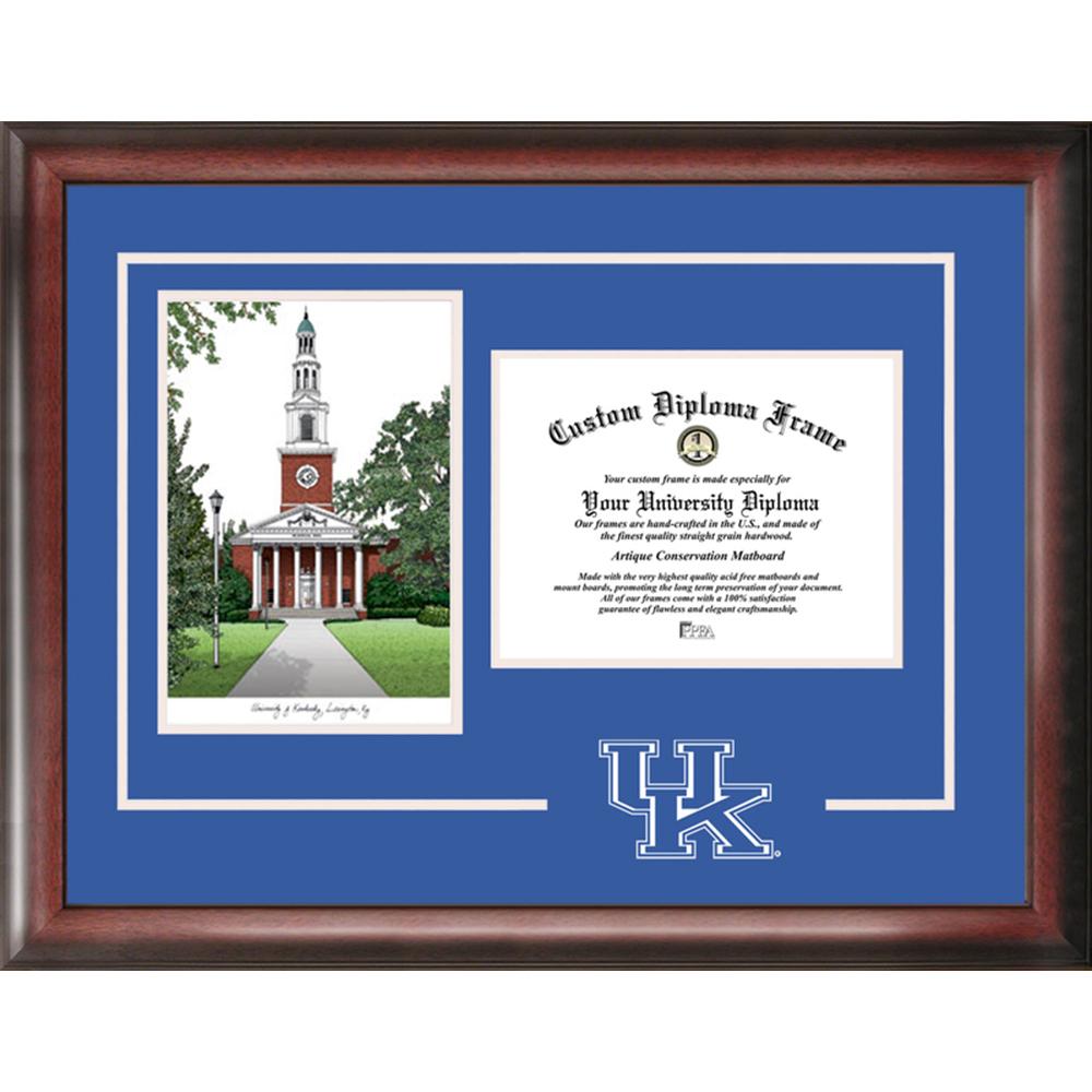 University of Kentucky Spirit" Graduate Frame with Campus Image"