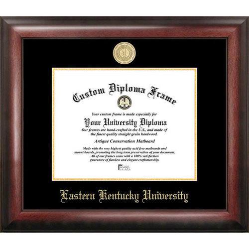 Eastern Kentucky University Gold Embossed Diploma Frame