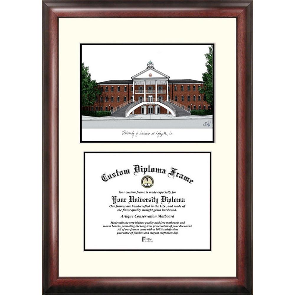 University of Louisiana-Lafayette Scholar" Diploma Frame"