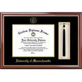 University of Massachusetts Tassel Box and Diploma Frame