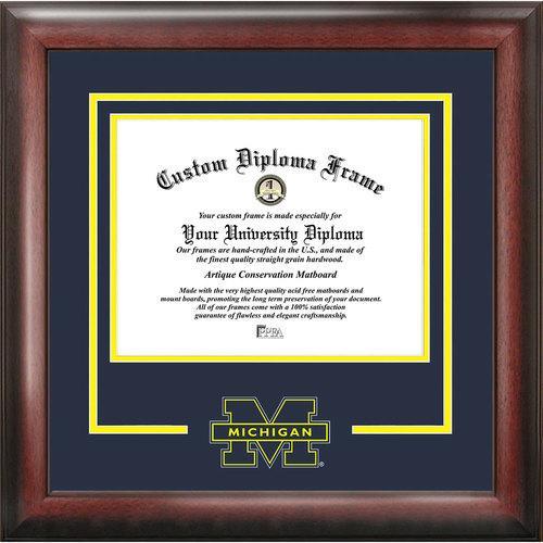 University of Michigan Spirit" Diploma Frame"