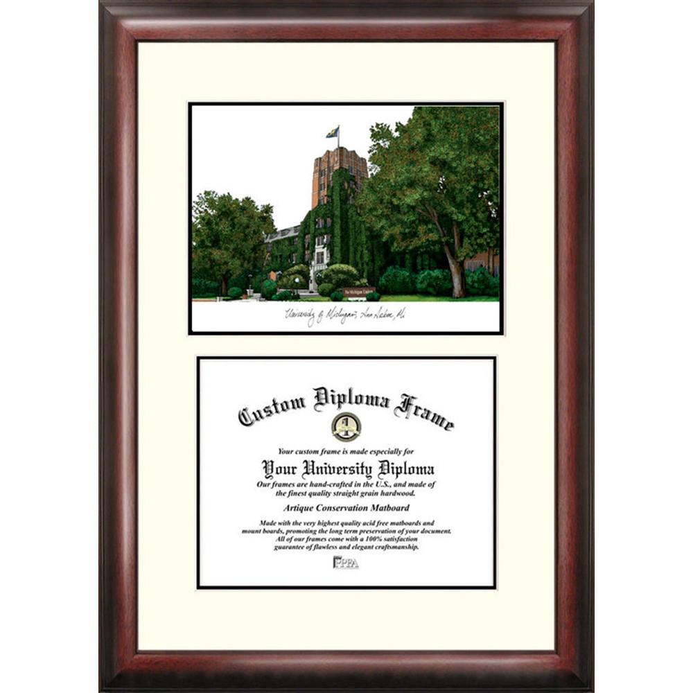 University of Michigan Scholar" Diploma Frame"