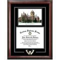 Wayne State University Spirit" Graduate Frame with Campus Image"