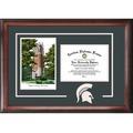 Michigan State University Beaumont Hall Spirit" Graduate Frame with Campus Image"