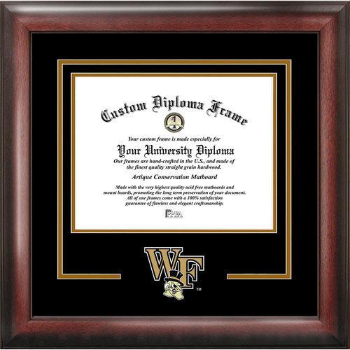 Wake Forest University Spirit" Diploma Frame"