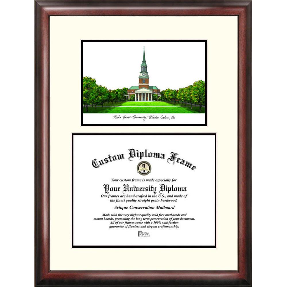 Wake Forest University Scholar" Diploma Frame"