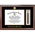 East Carolina University Tassel Box and Diploma Frame