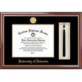 Nebraska Wesleyan University Tassel Box and Diploma Frame