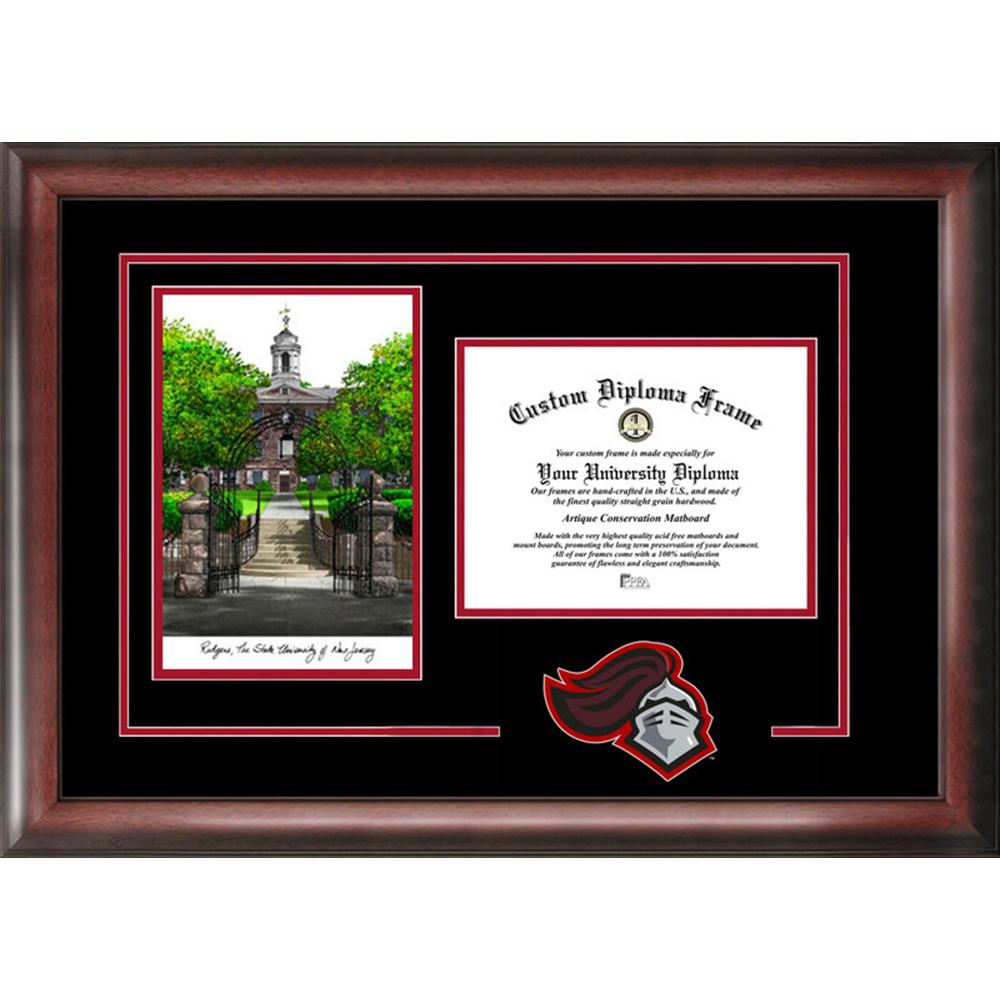 Rutgers Spirit" Graduate Frame with Campus Image"