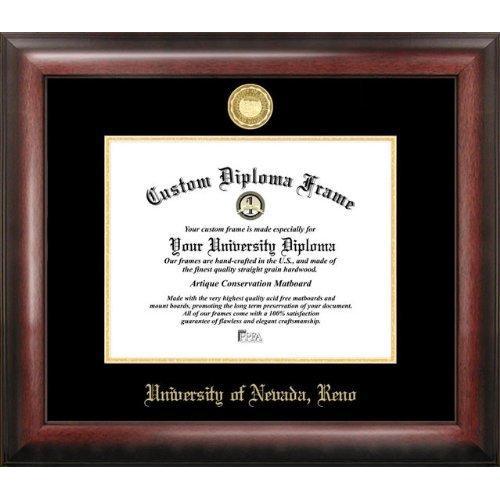 University of Nevada Gold Embossed Diploma Frame