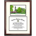 Campus Images NY996V Cornell University Scholar Framed Lithograph with Diploma