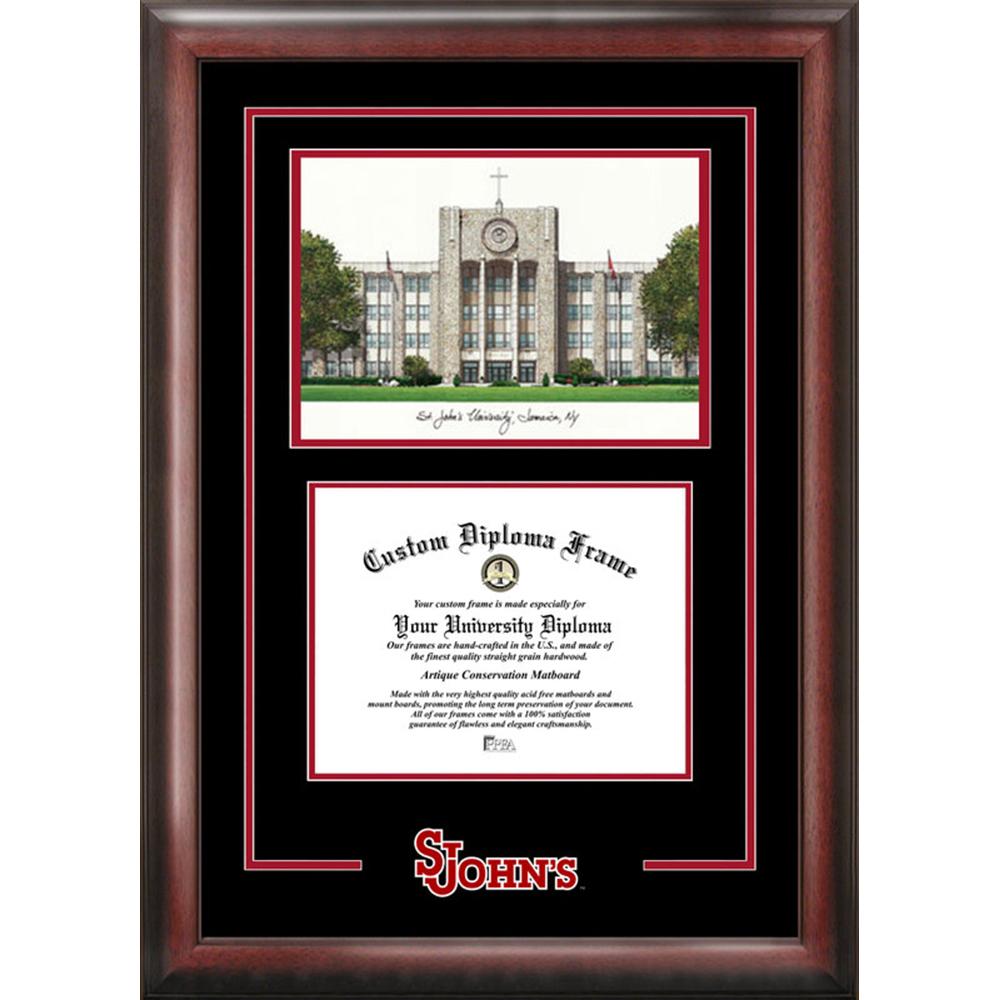 St. John's University Spirit Graduate Frame with Campus Image