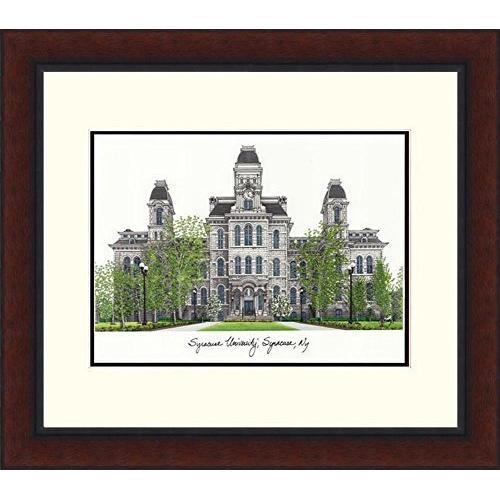 Campusimages NY999LR Syracuse University Legacy Alumnus Framed Lithograph