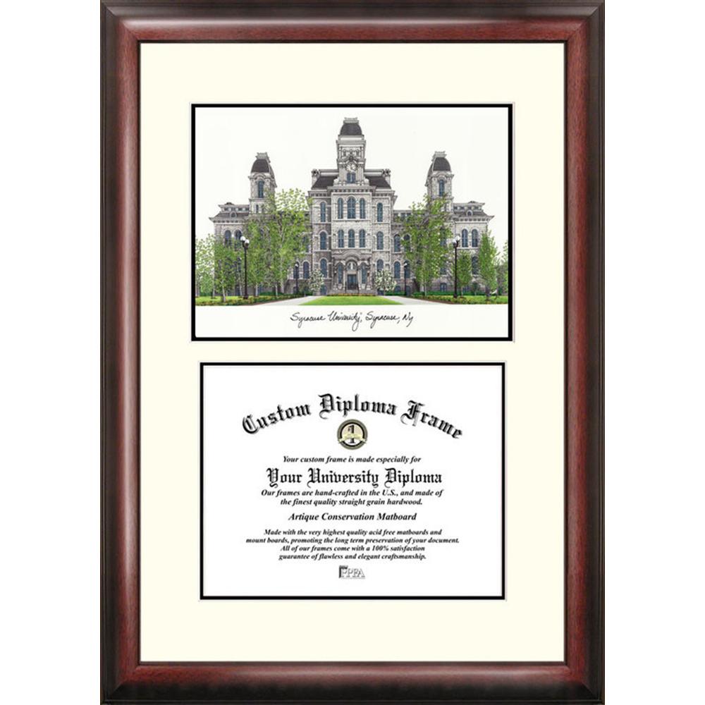 Syracuse University Scholar Diploma Frame