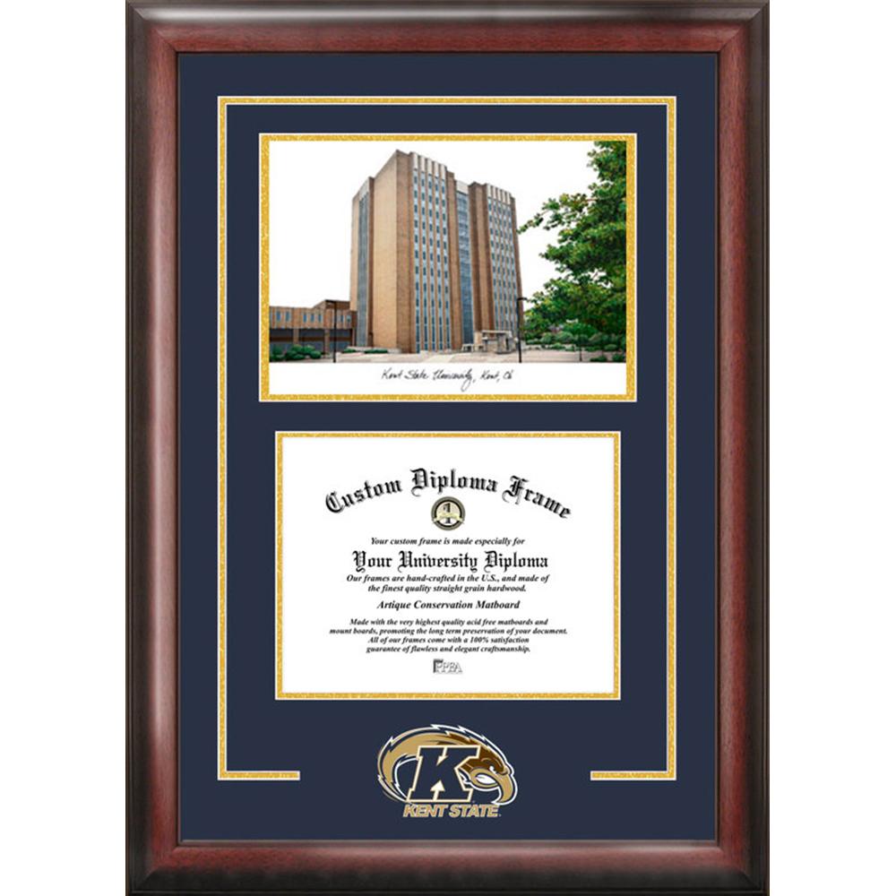 Kent State University Spirit Graduate Frame with Campus Image