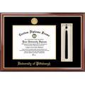 University of Pittsburgh Tassel Box and Diploma Frame