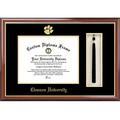 Clemson University Tassel Box and Diploma Frame