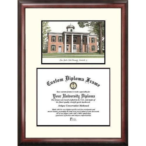 Campusimages TX988LV Sam Houston State Legacy Scholar Diploma Frame