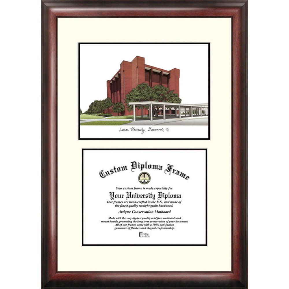 Lamar University Scholar Diploma Frame