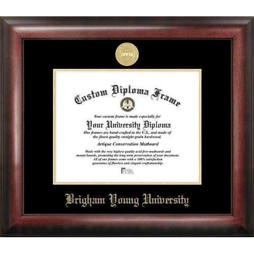 Brigham Young University Gold Embossed Diploma Frame