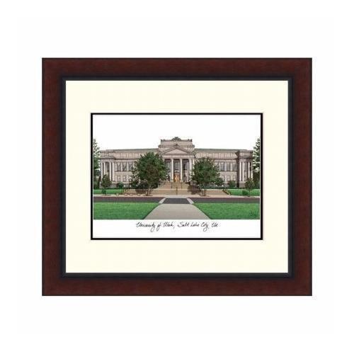 Campusimages UT995LR University of Utah Legacy Alumnus Framed Lithograph