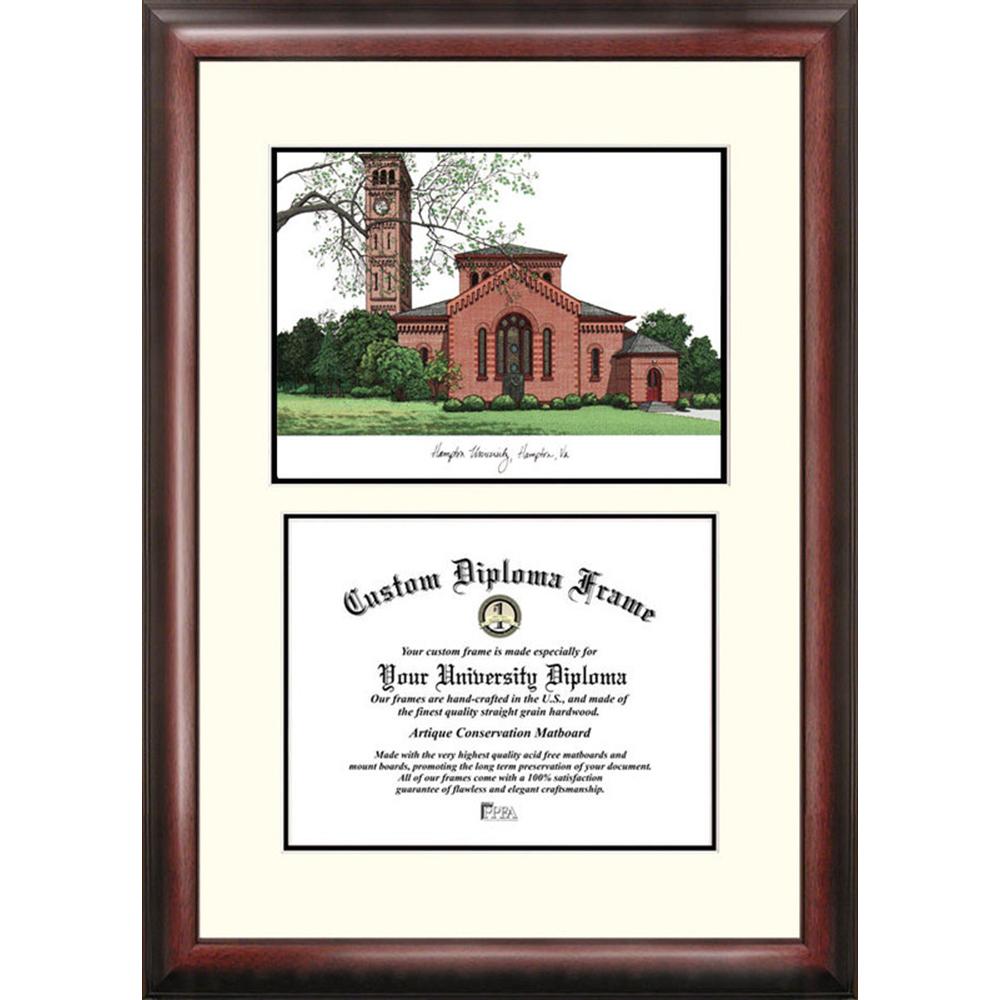 Hampton University Scholar Diploma Frame