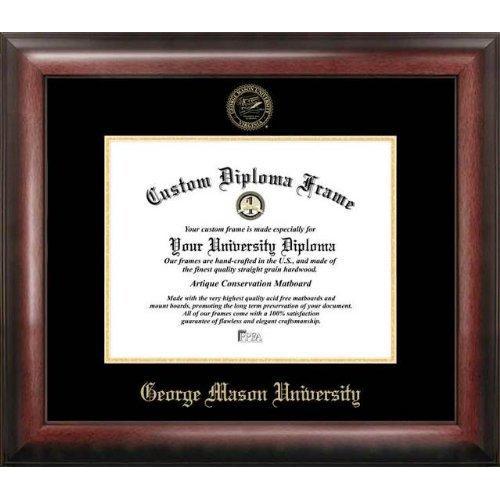 George Mason University Gold Embossed Diploma Frame